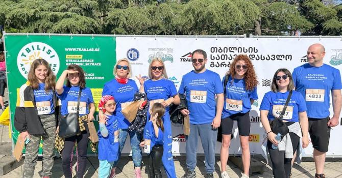 Caucasus Translations team during Tbilisi adventure run 2023